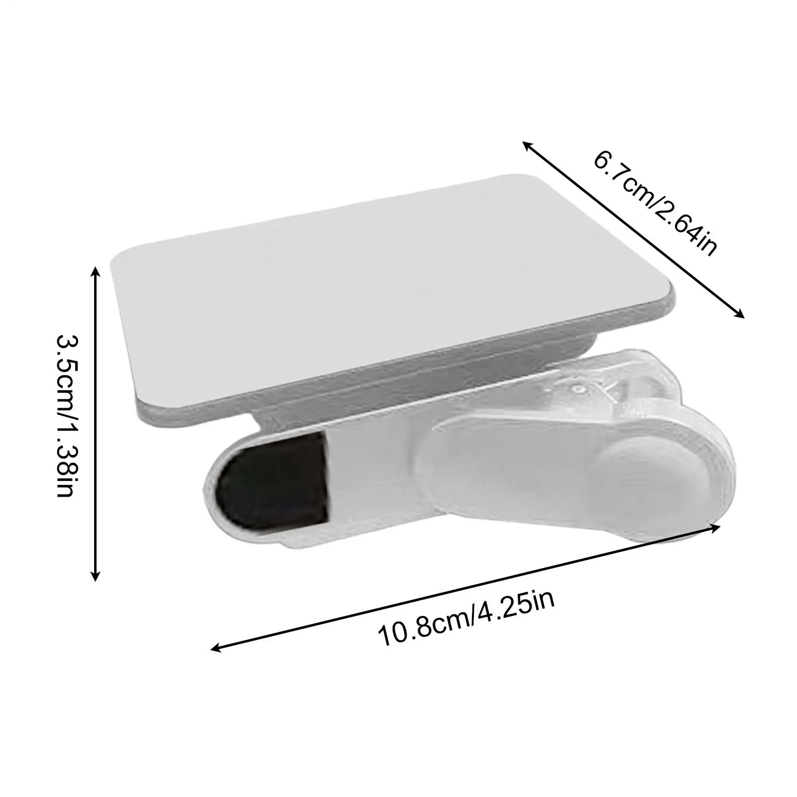 Mirror Effect Lens For Phone Cell Phone Mirror Reflection HD Lens Rotatable Cellphone Accessories For Tech Savvy Users Artistic