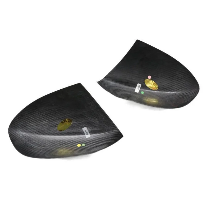 Suitable for Cross-Border Compatible with BMW 1M E82 E92 E93 E90 M3 Dry Carbon Fiber Adhesive Rearview Mirror Cover