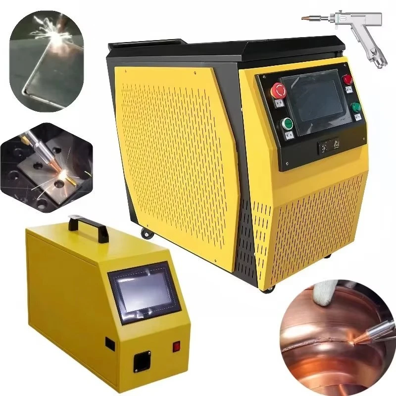 500W Laser 4 in 1 Laser Welder Portable Water Cooling Weld Seam Cleaning with Auto Wire Laser Welding Machine