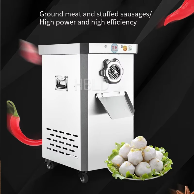 Stainless Steel Meat Grinder for Home Use Chili Garlic Grinding Sausage Filling Machine Kitchen Tool