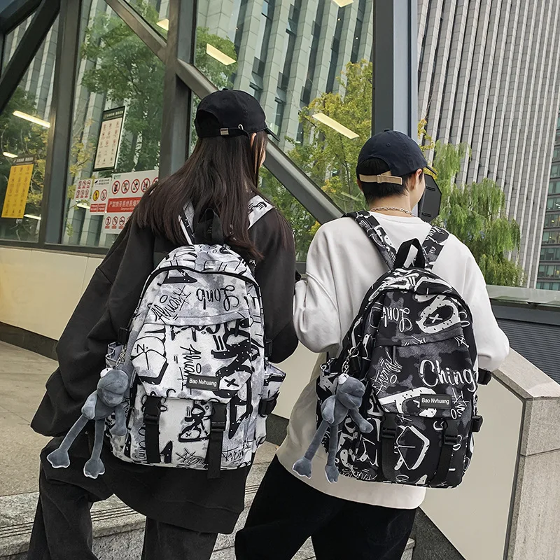 Foreign trade wholesale backpack large capacity nylon bag travel business trip backpack student schoolbag men's travel bag