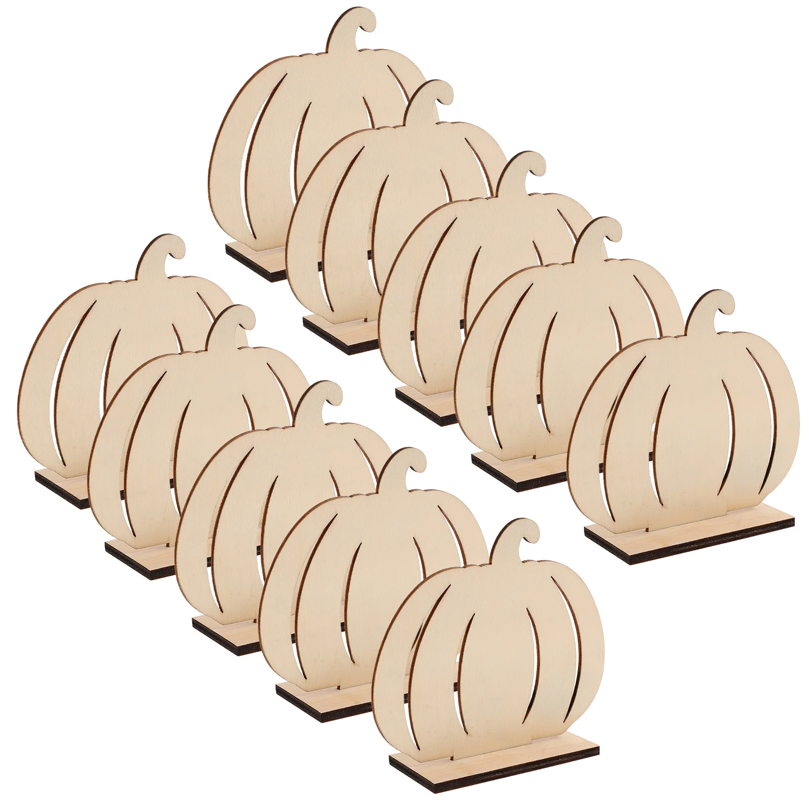 

10 Pcs Pumpkin Decorations Mini Pumpkins for Crafts Autumn Centerpieces Painting