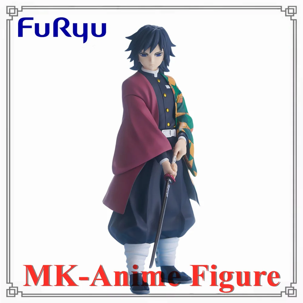 

Оригинальная фигурка FuRyu Trio Try IT Blade of Demon Destruction Томиока Гию, аниме-фигурка, модель, игрушка, фигурка из ПВХ