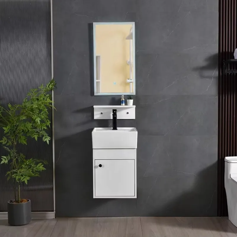 Washbasin Sink Bathroom Vanity Single Bathroom Vanity White Bathroom Corner Cabinet White