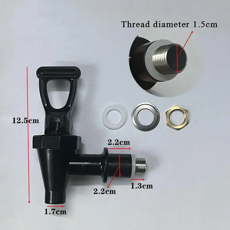 1PCS Milk Tea Barrels Faucet Replacement Beer Tap Juice Dispenser Faucet Insulation Bucket Faucet