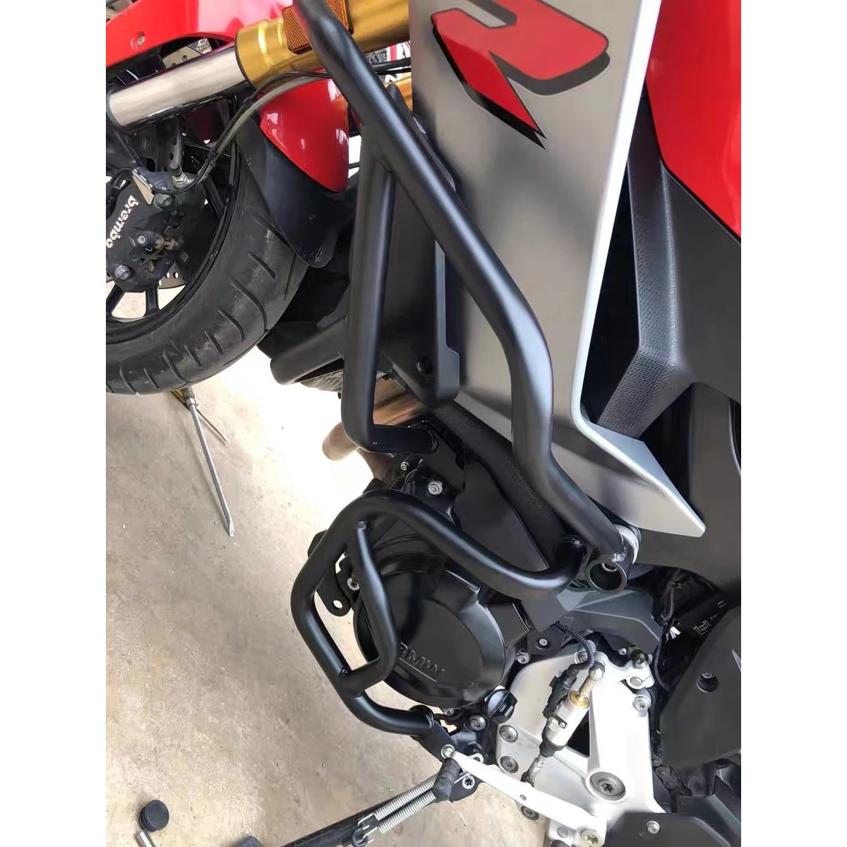 Motorcycle engine bumper protection modification collision avoidance FOR BMW F900R F900XR F 900XR