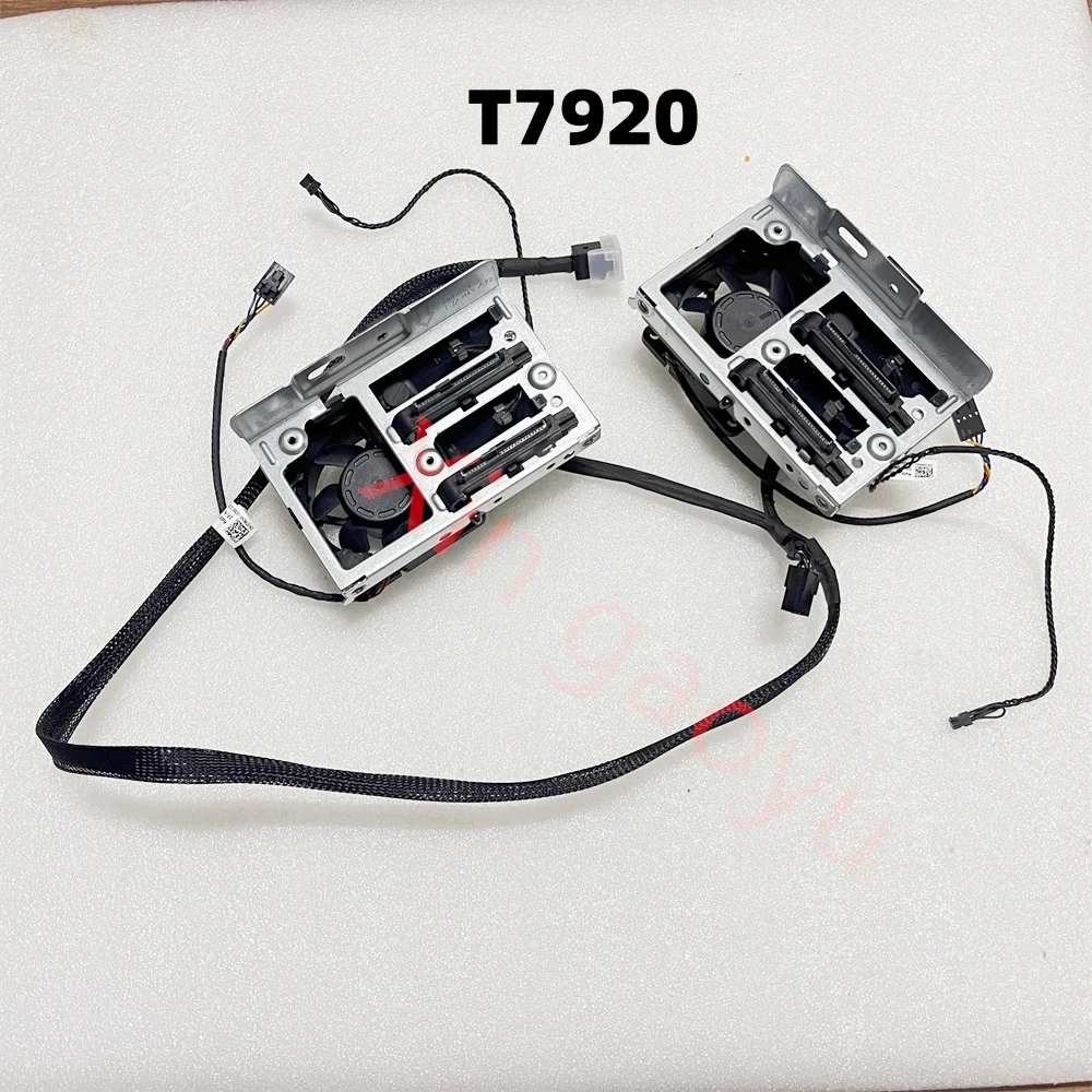 Long cable Original For DELL PRECISION T7920 FRONT Fan 4 x HDD Backplane MINI SAS HDD SATA FLEX CABLE 0TMCH8 066J1J 0J13H2