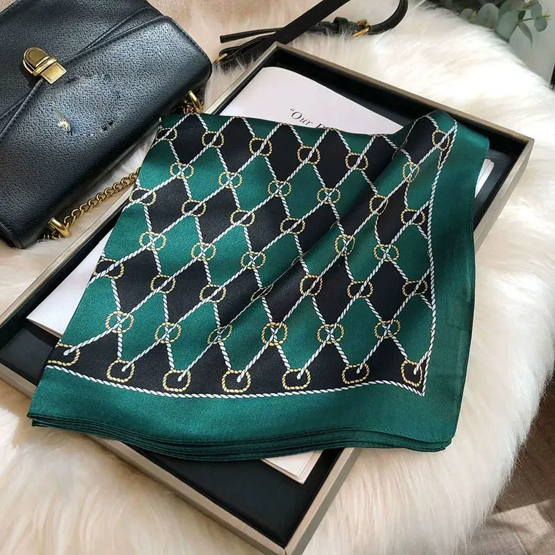2024 Fashion 100% Real Silk dot Scarf Women Shawls Wraps for Ladies Neckerchief Foulard Scarves Pashmina Female Hijab Bandana