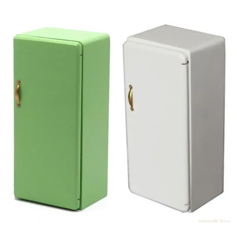 

Y4UD Mini Furniture Realistic Fridge Girls Ball Jointed Dolls Accs Hobby Collection