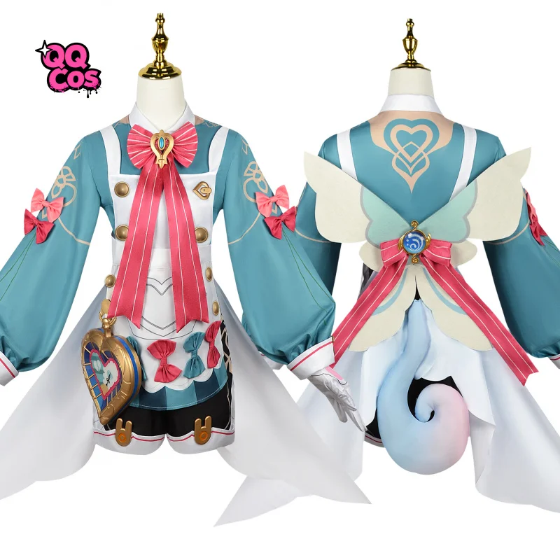 Genshin Impact Sigewinne Косплей Костюм Хэллоуин Карнавал Вечеринка Рождественская одежда для ролевых игр Одежда QQ Cos