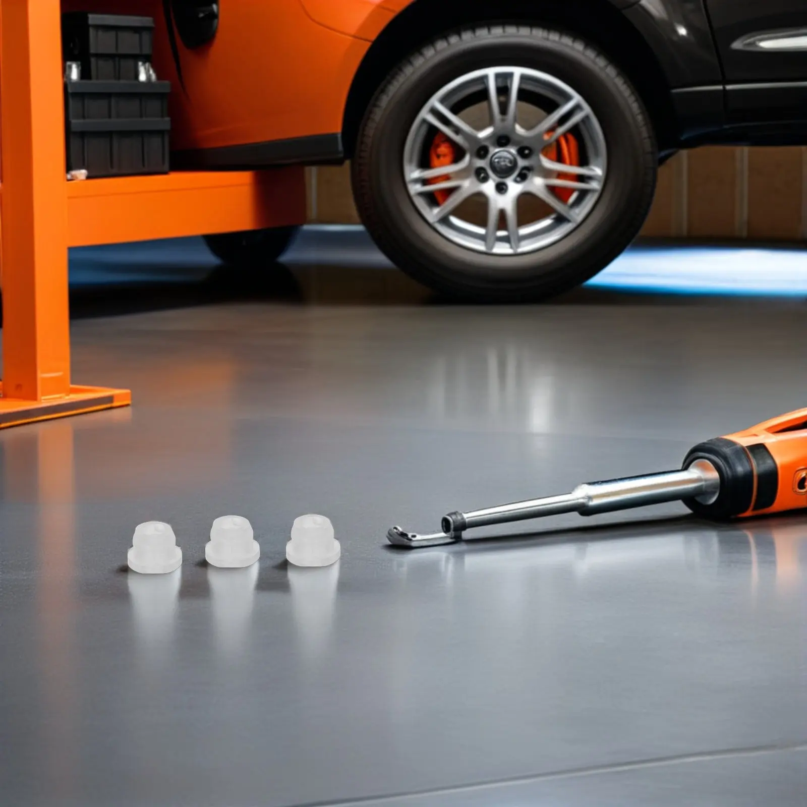 

6Pcs Transmission Shifter Bushing Rubber Head Design Reduces Vibration Enhanced Durability for Car Gear Shift Cable Smooth