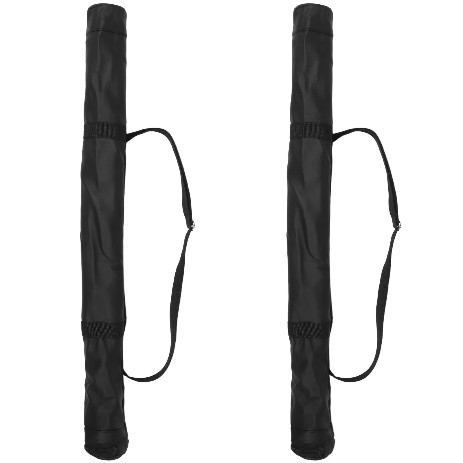 2Pcs Portable Golf Carry Bags Lightweight Waterproof Travel Pouch Practice Driving Range Carrier Compact Padded Golf Clubs