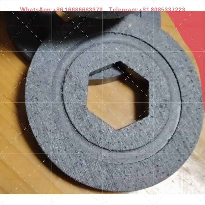 Oil engine Niuwei knife library motor brake pads brake disc inner hexagonal friction disc Dabei Kuokada