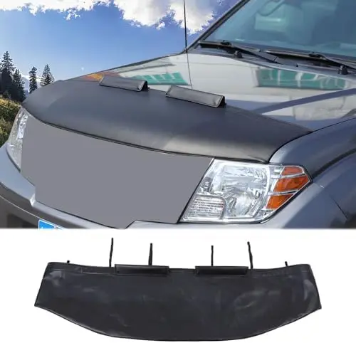 

Hood Shield for Frontier 2013-2021 | Leather Front Protector Cover