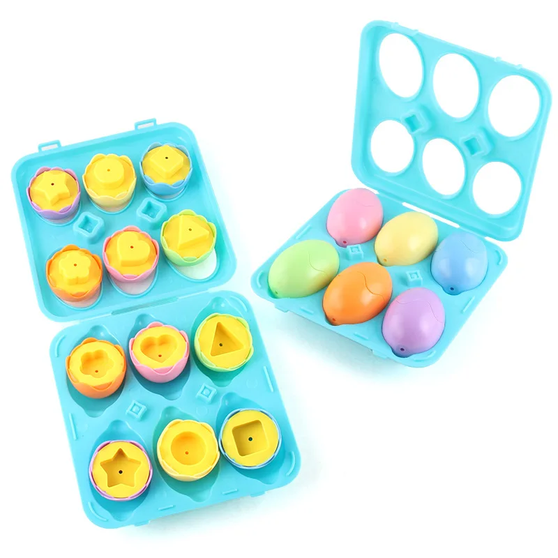 

Blue Smart Hide Eggs, Educational Shape Sorter, Toddler & Kids Toy, Suitable For 6 Months & 1, 2 and 3 Year Old