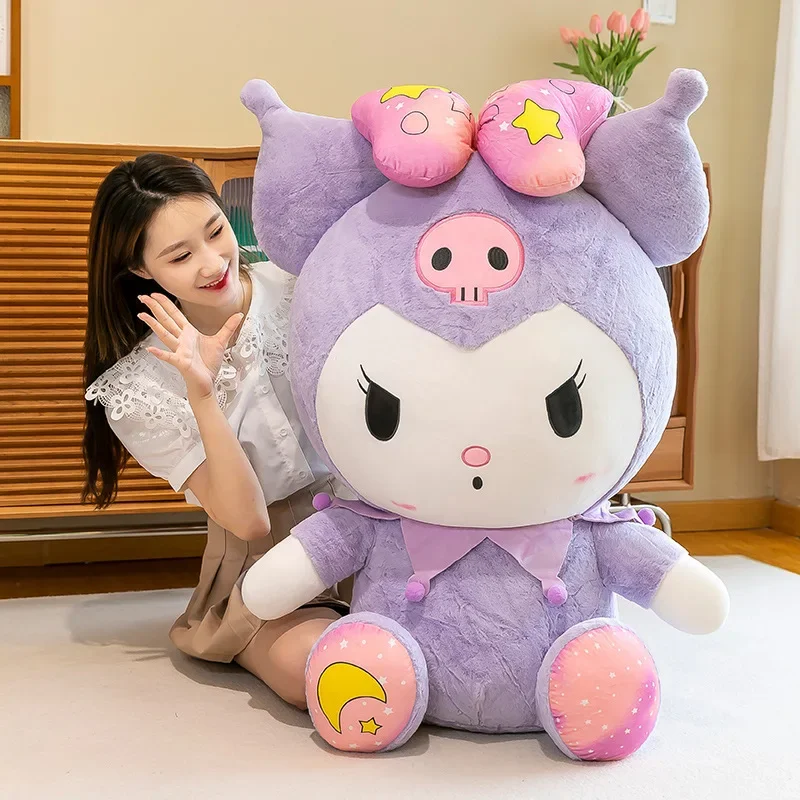 Sanrio Kuromi My Melody Cute Series Kawaii Pluszowa lalka zwierzęca Kreskówka Śliczna pluszowa poduszka Zabawka Prezent urodzinowy Poduszka Prezenty świąteczne