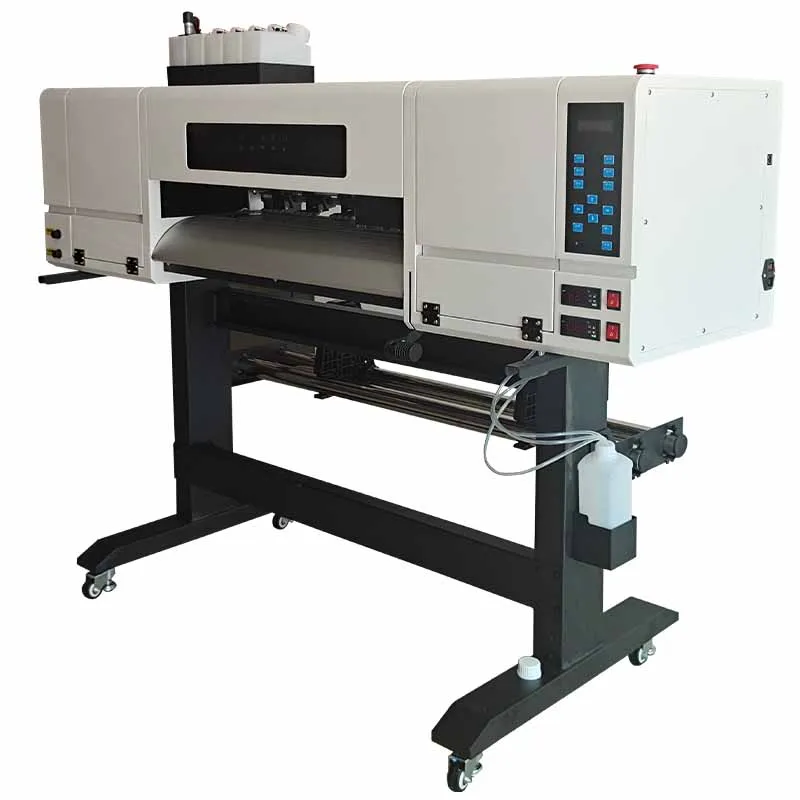 60 cm dtf printer dual head i3200 dtf printer 2 head a1 dtf printer with powder shaker machine