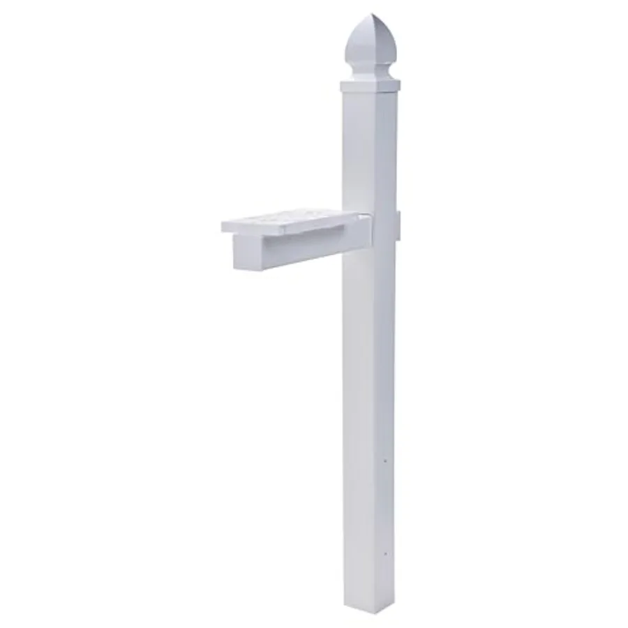 

Whitley Plastic Mailbox Post Compatibility Code A B C WP000WAM White