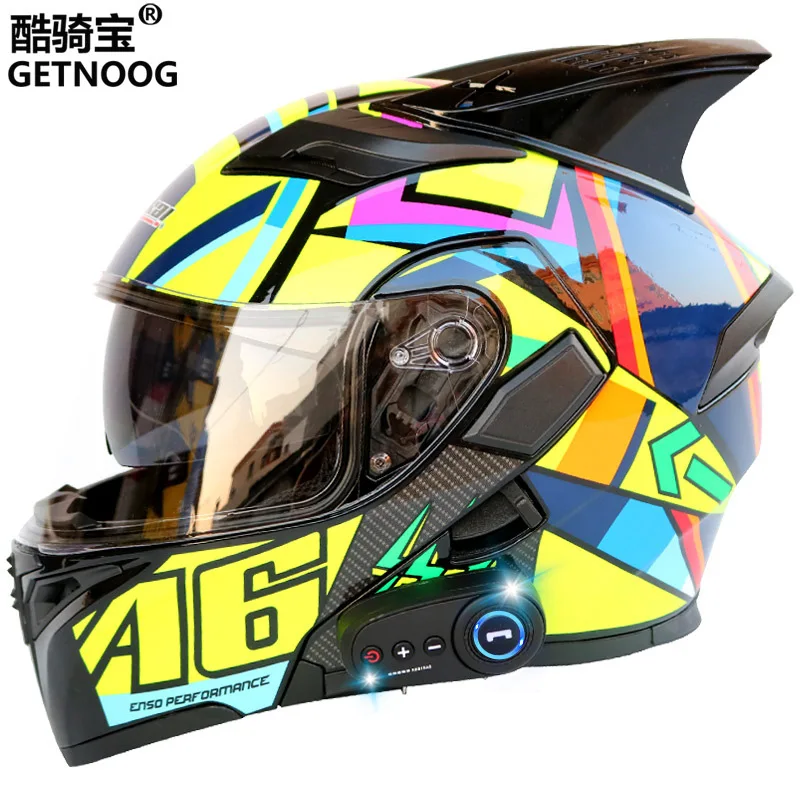 f*i様 JIEKAI Bluetooth バイクヘルメット フルフェイス ミラ Jiekai フルフェイスヘルメット Bluetooth対応 DOT認証
