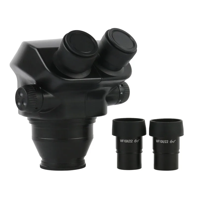 7X-45X / 7X-50X 3.5X 100X Stereo Microscope Binocular Microscope Head + 0.5X 2.0X 1X 0.7X 0.75X 0.3X 1.5X Barlow Objective Lens