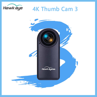 2025 NEW Hawkeye Firefly Thumb Camera 3 FOV-170 4K@30FPS Built-in Battery WIFI Anti-Shake  In Stock