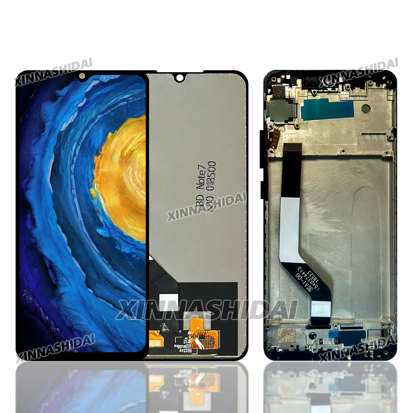 6,3 "Super Qualität Für Redmi Hinweis 7 LCD M1901F7G M1901F7H M1901F7I Display Bildschirm Touch Digitizer Montage Ersatz Reparatur – Detail 2