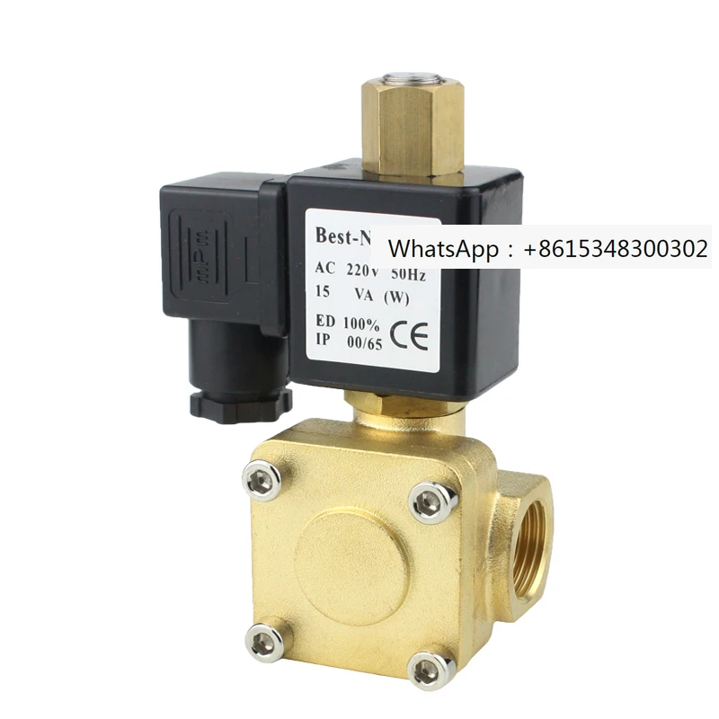 0955305 solenoid valve normally open solenoid valve air compressor solenoid valve 105 2 minutes 3 minutes 4 minutes 220v24v