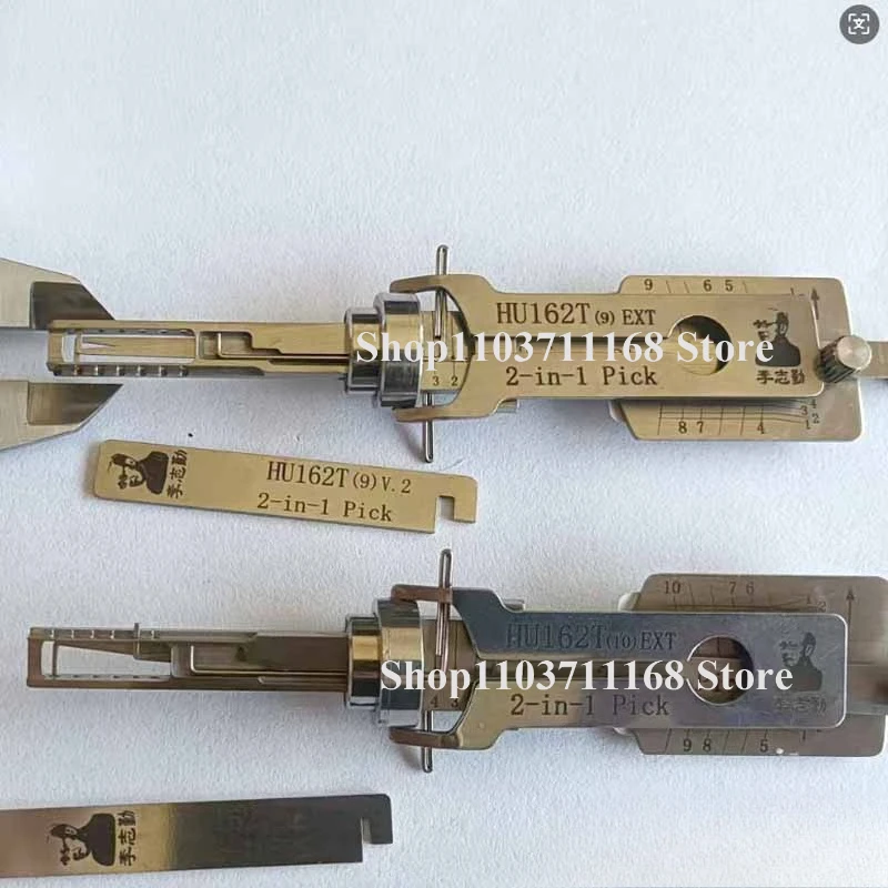 

Lishi 2-in-1 HU162T(9) EXT HU162T(10) EXT 2in1 Decoder and Pick for VW for Audi Locksmith Picking Tools Ganzua Car Lock Picking