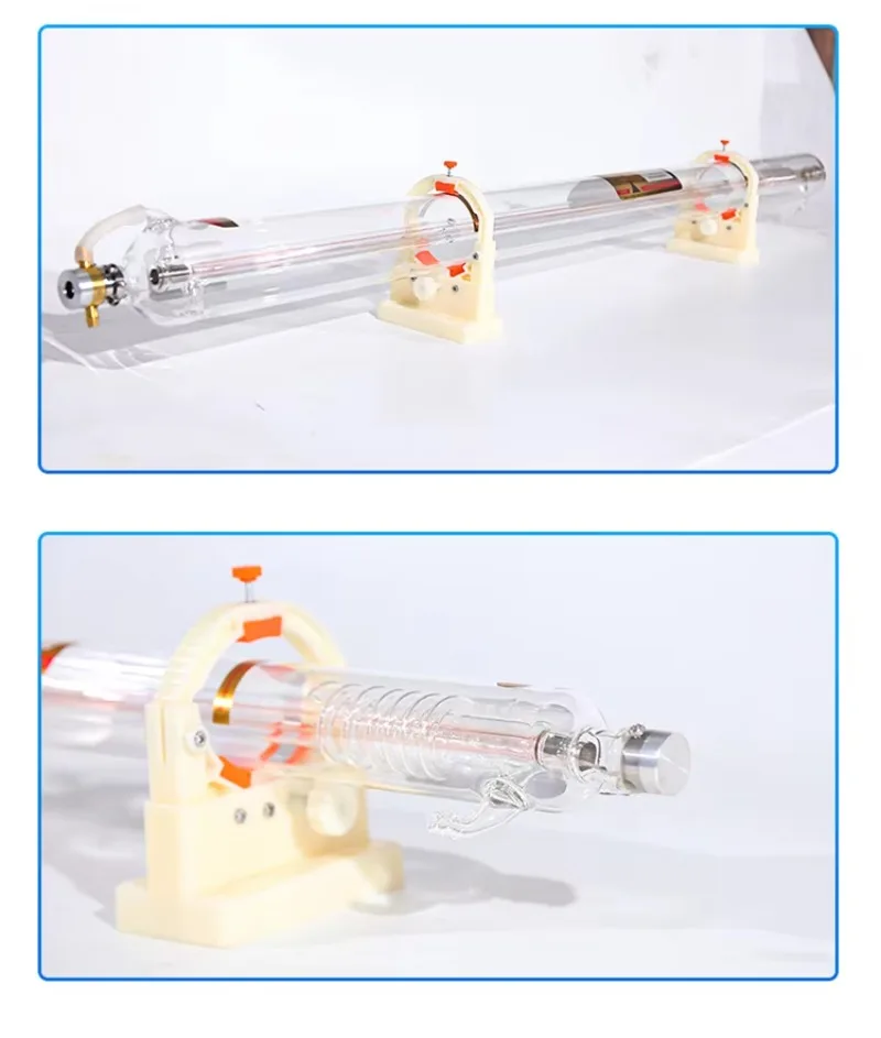 

80W-180W CO2 Tube for Cutting Marking Engraving Equipment Parts New Condition Wavelength 1064nm