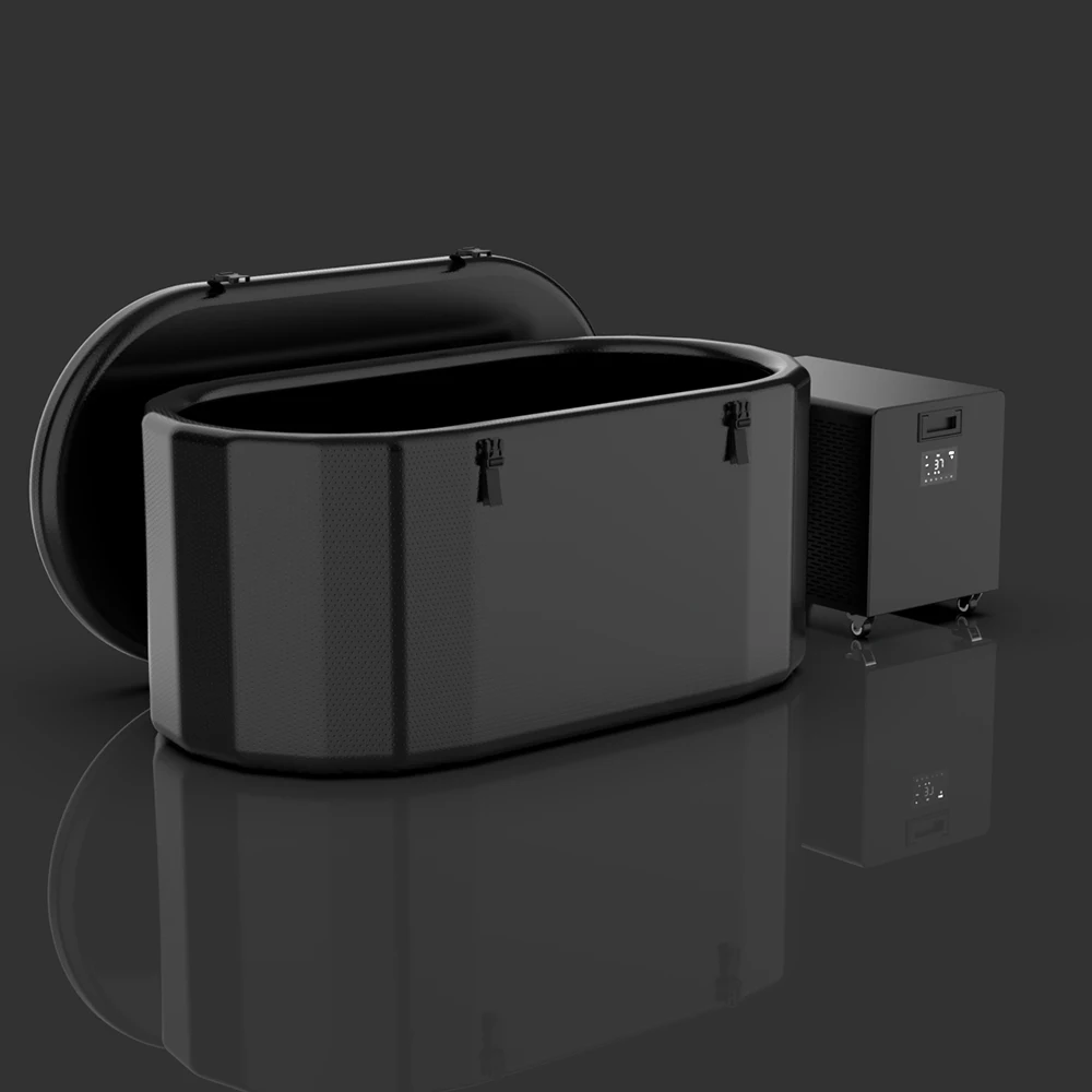 

Hot Products Portable Cold Plunge Barrel Inflatable Bathtub Cold Barrel Therapy Bath Bubbles Recovery Bath Portable Ice Bath Tub