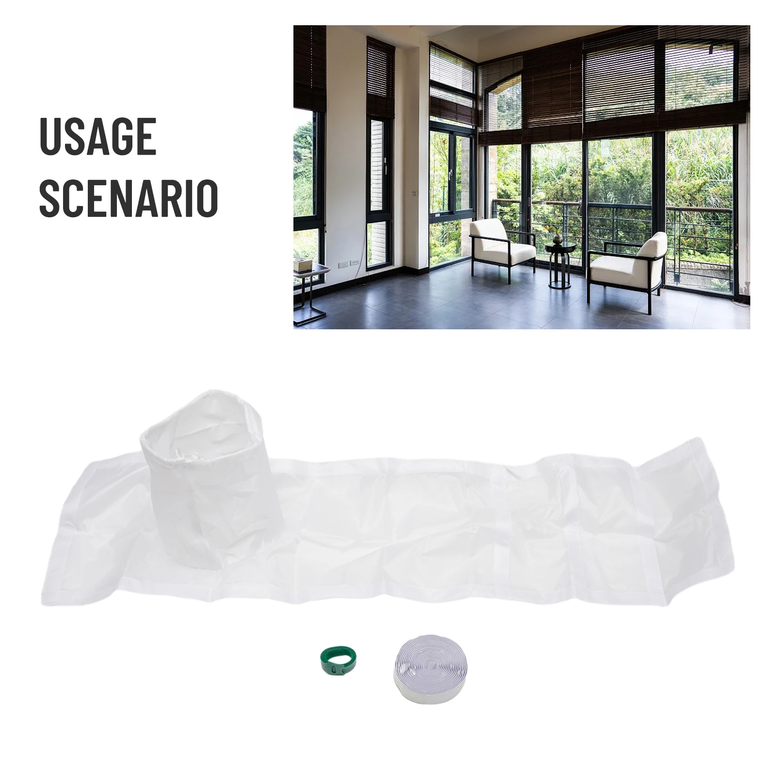 Air Conditioning Window Seal Kits AC Win-dow Kit Vent Seal Kit High Quality Portable Practical Air Conditioners Parts
