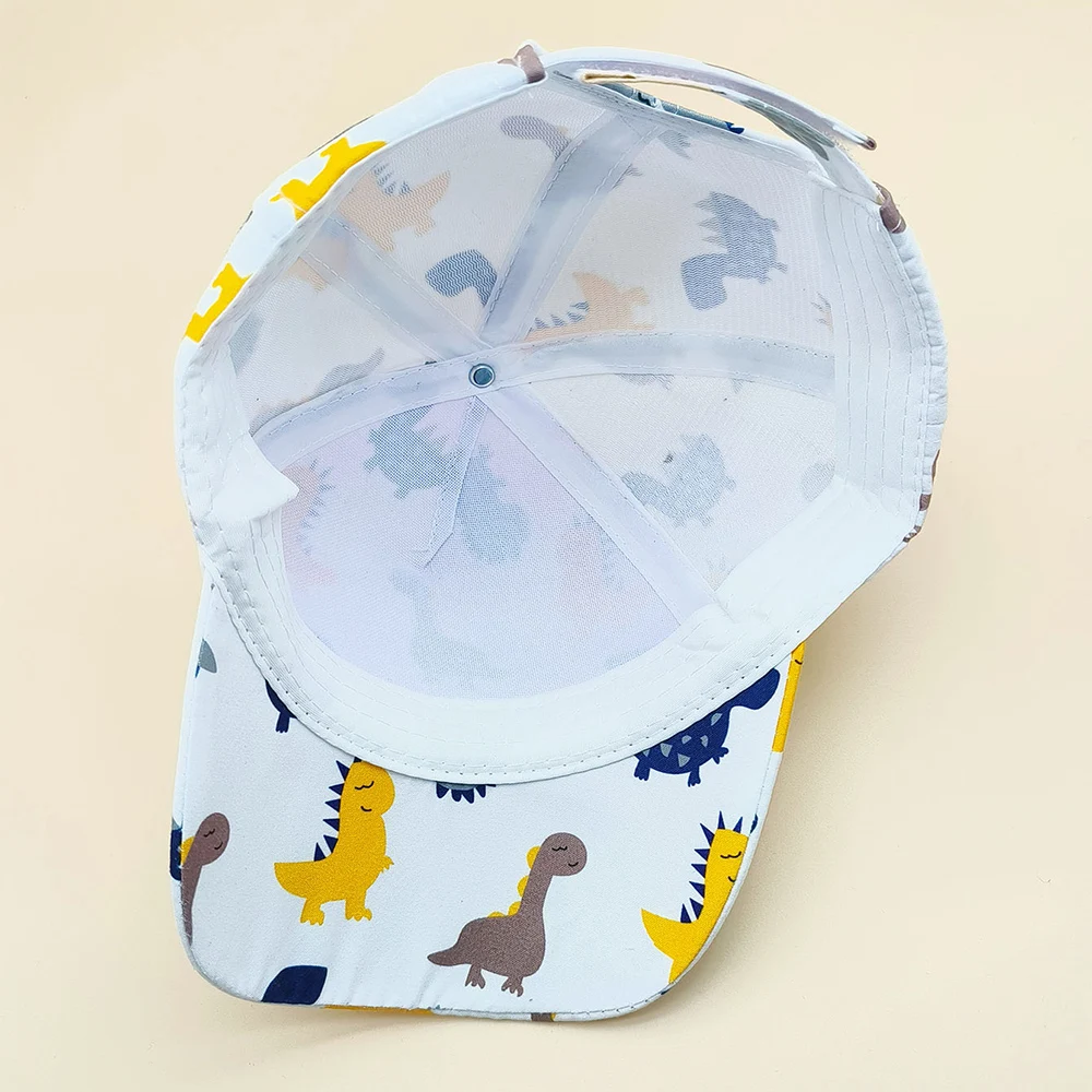 New Cartoon Animal Summer Baby Baseball Cap for Boys Girls Travel Sun Hat for Kids Children Beach Sun Cap Accessories