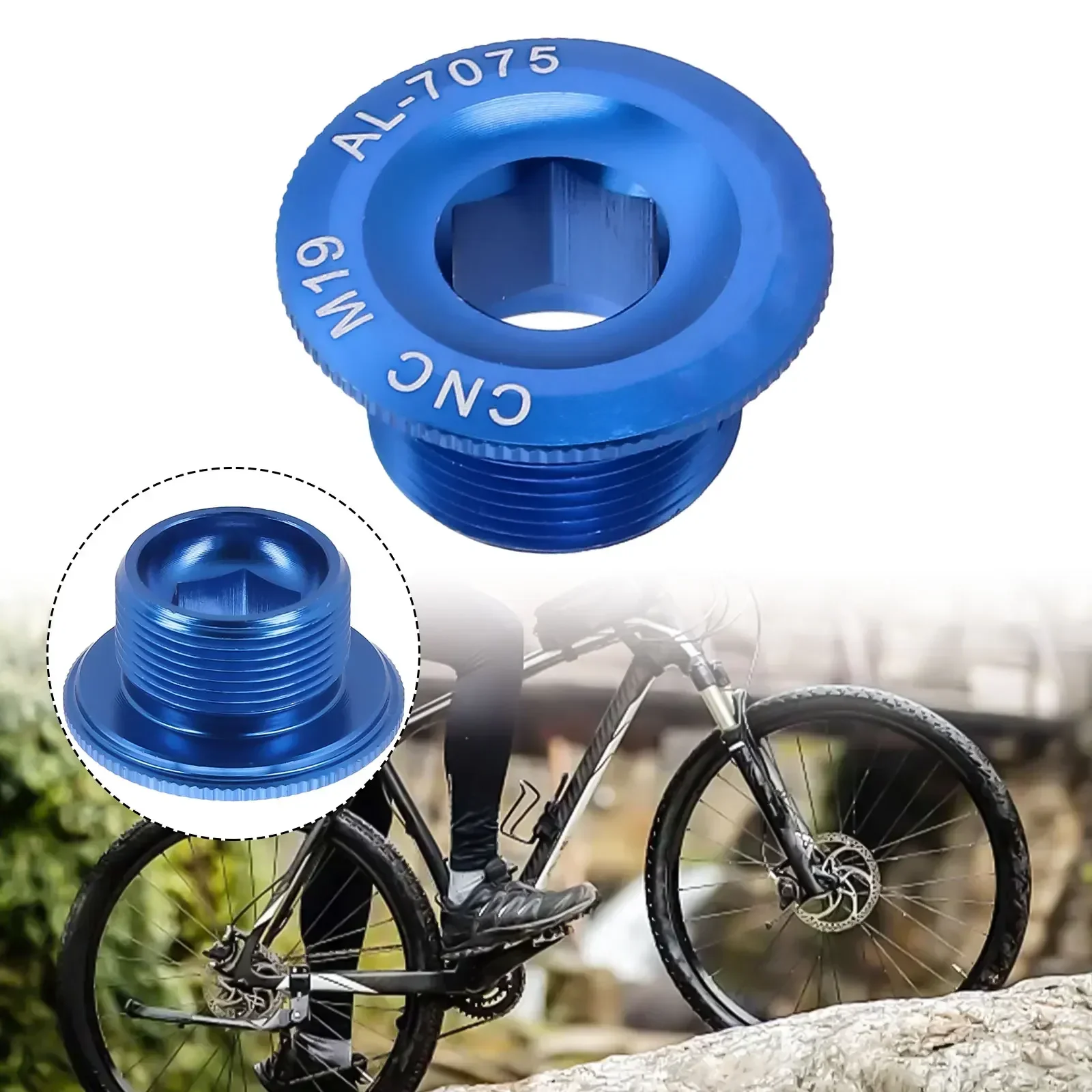 MTB Bike M 18/M19/M20 Cranks Screw CNC Crankset Cover Cycling Parts Bike Accessories Prowheel Crank Bolt Cap