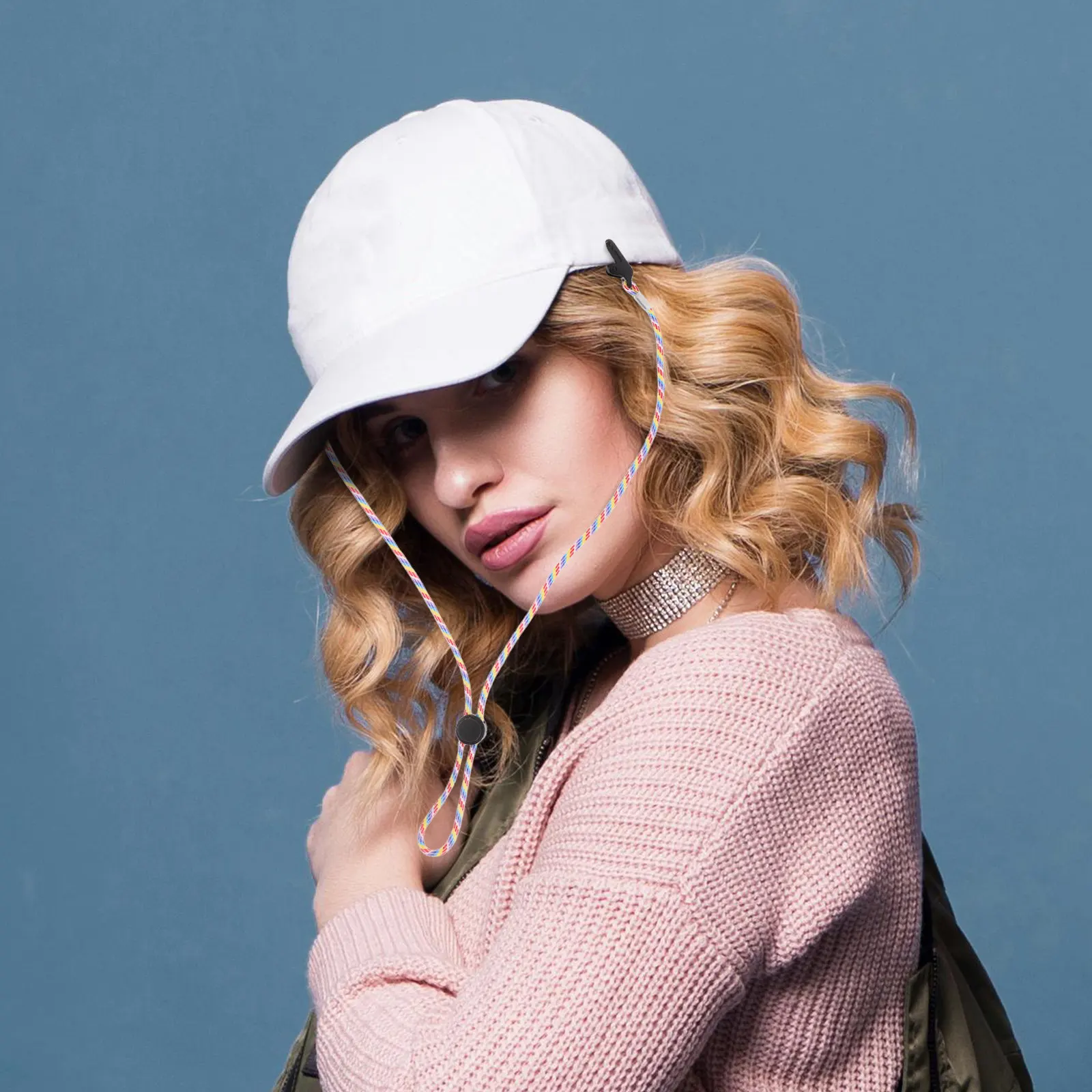 

10 шт. Ветрозащитные регулируемые ремешки для шляп с эластичной пряжкой и шнурком на подбородок для активного отдыха, рыбалки, катания на лодках, фиксаторы для шляп, ремешки для панам