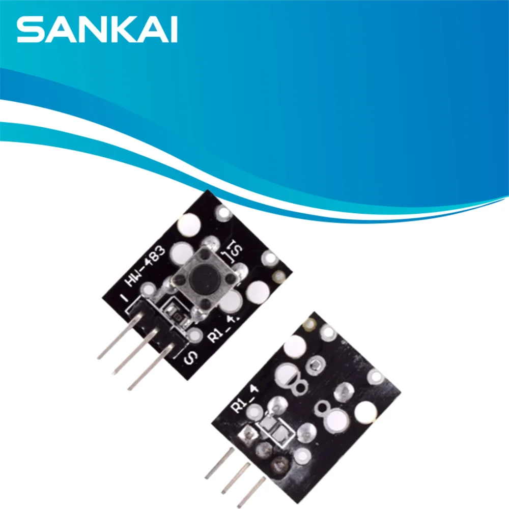 KY-004 100-Pack Tactile Button Module for Arduino UNO MEGA2560, Key Switch