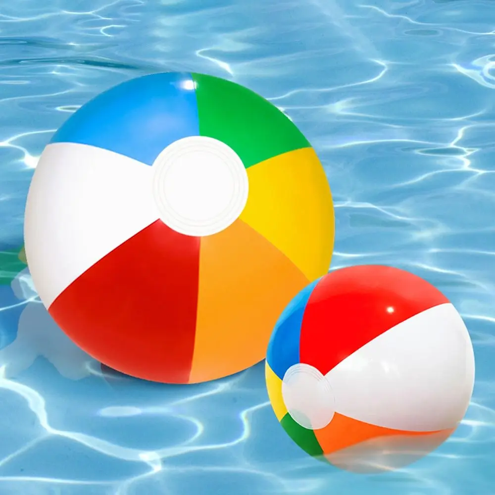 30cm/40cm Inflatable Beach Ball Big Blow Up Beach Balls Fun Party Toy For Kids