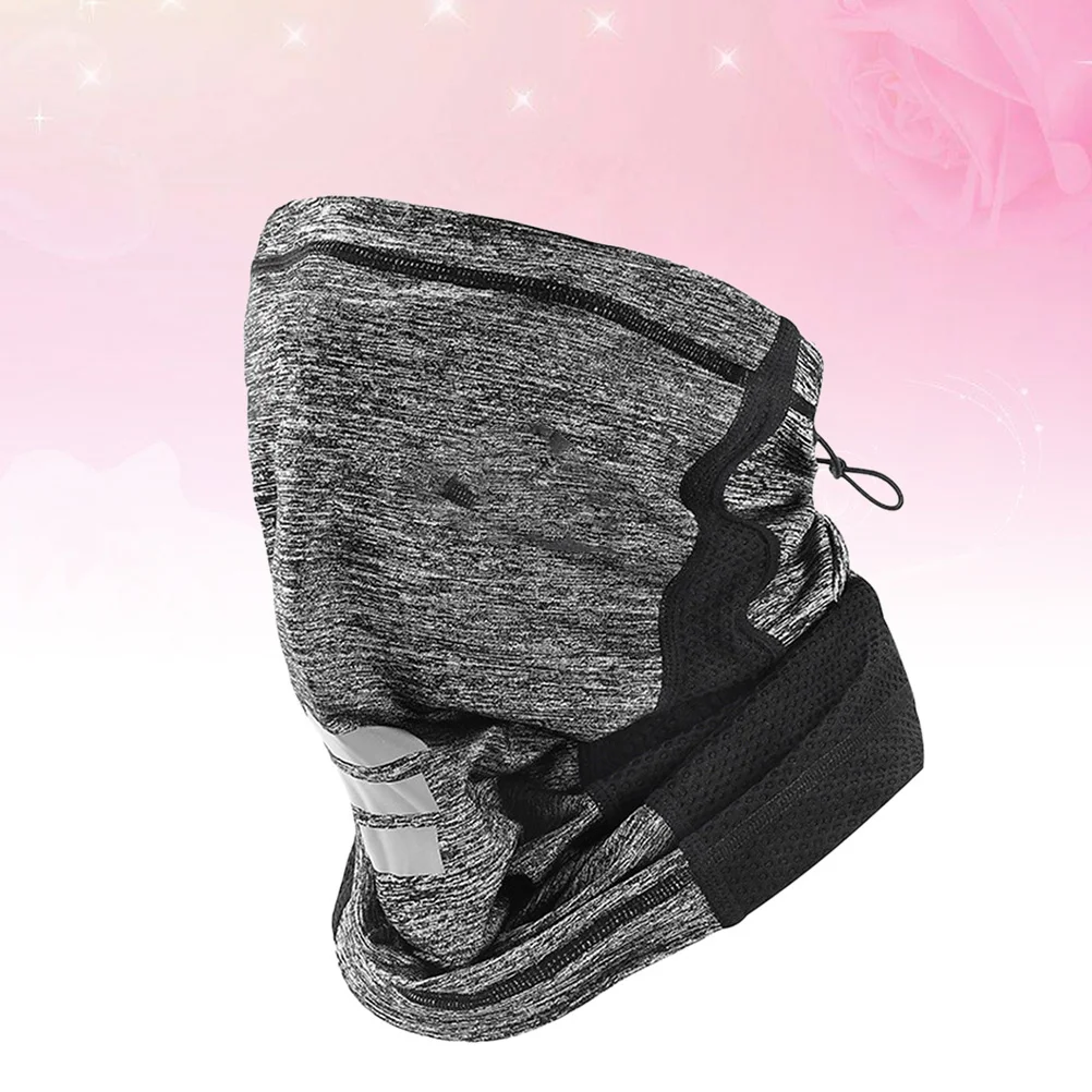 

1 шт., солнцезащитная маска из ледяного шелка, велосипедная маска для лица, серая дышащая солнцезащитная маска для мужчин и женщин, уличное лето