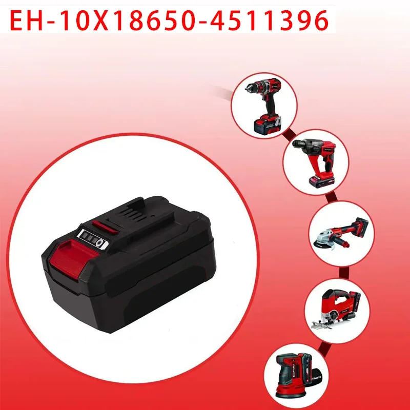 For Einhell Power X-Change cordless tool 18V 20V  Li-ion Battery Plastic Case with BMS Charging Protection Circuit  Box Shell