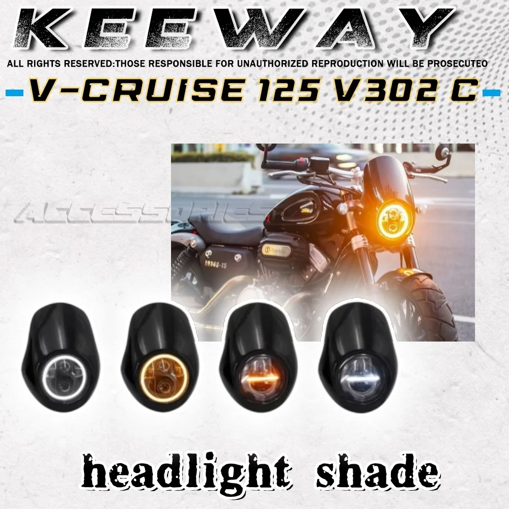 

Для KEEWAY V-CRUISE 125 В 302 C крышка лобового стекла фары Keeway V-Cruise 125 В 302 C передний кронштейн фары прибора