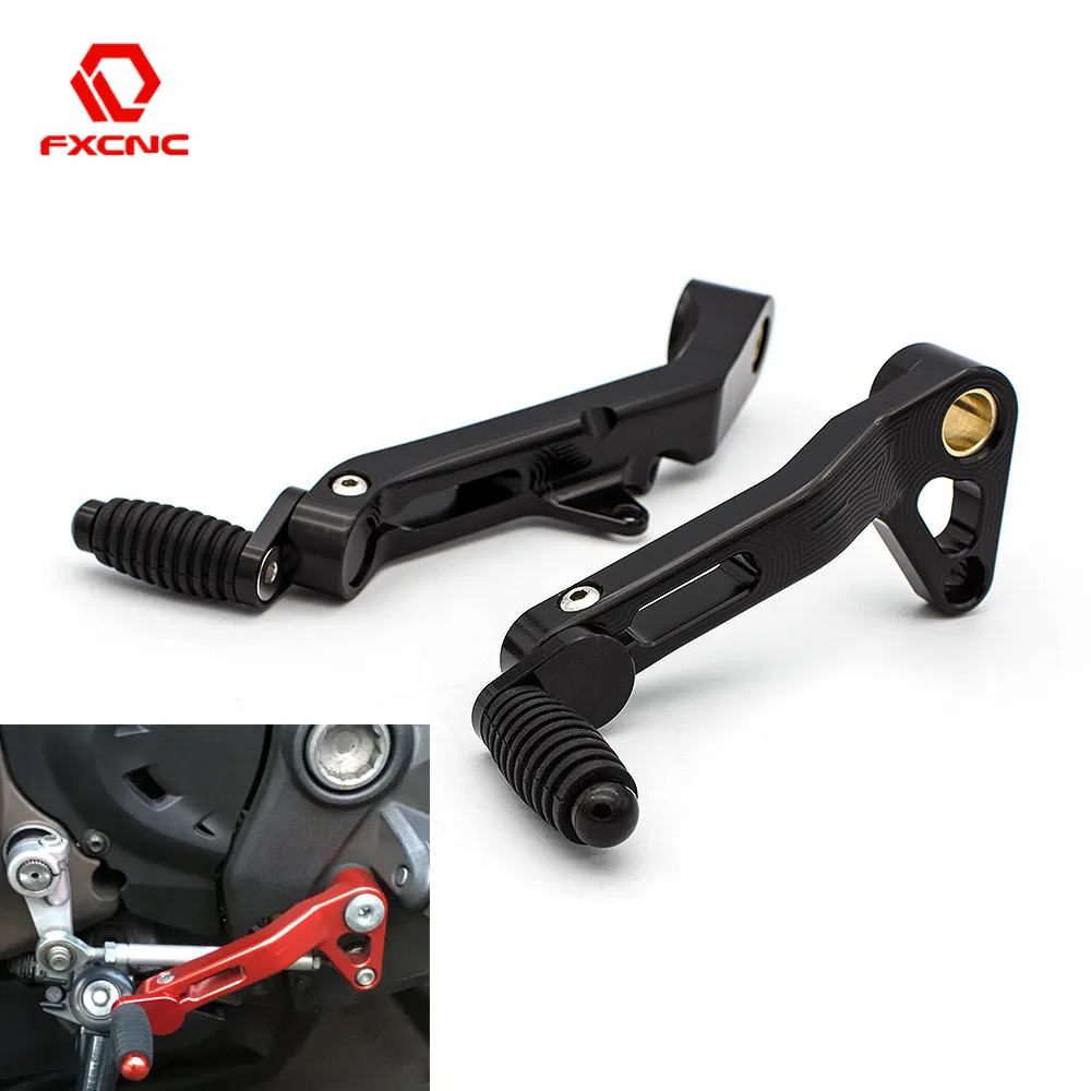 

Gear Shift Lever For Ducati Monster 1200R/S 821 2014-2020 Motorcycle Accessories CNC Adjustable Left Right Rear Shifter Pedal