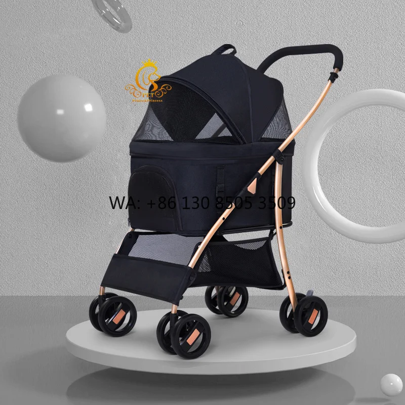 

EUR VET Top-selling Dog Strollers for Small Dogs Good Price Luxury Pet Stroller for Dogs and Cats