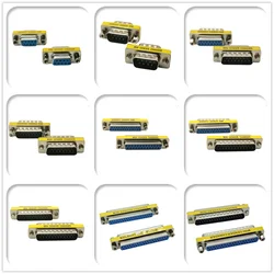 D-SUB DB9 DB15 DB25 DB37 Serial Cable Extended Adapter Male To Male M/M DB25 Female To Female F/F Minitype Changer Connector