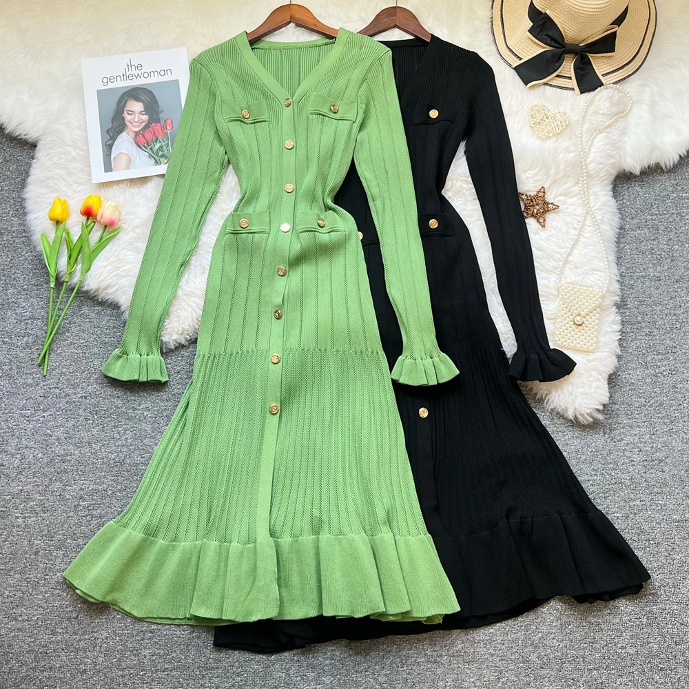 #10 Trending Midi A-Line Dress Right Now