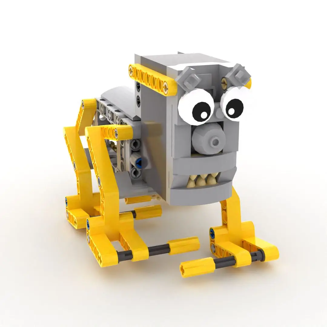 

Motorized Robotic Dog Building Blocks bricks Model MOC Technical Robot Toys Educational toys for student
