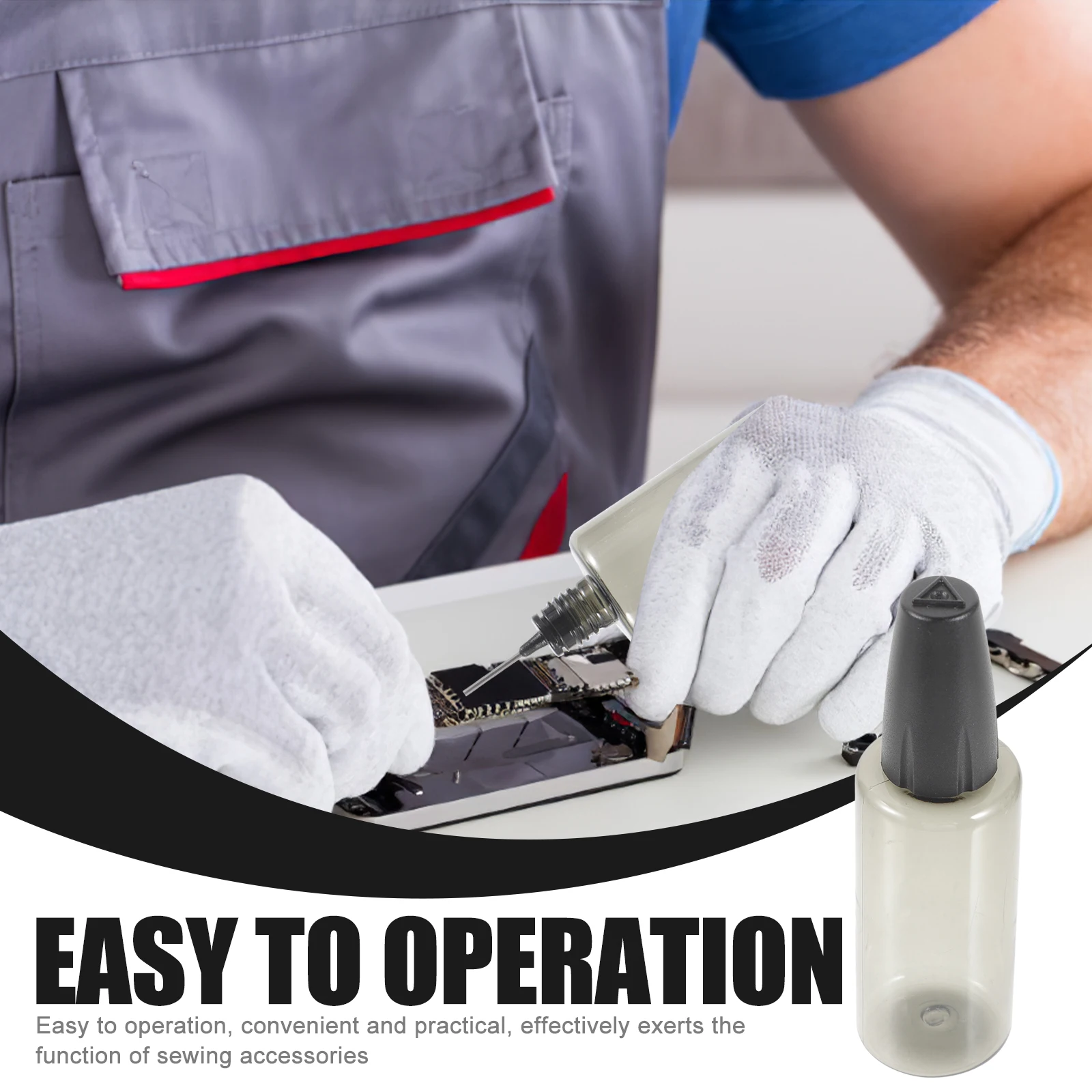 10 szt. Końcówka igły butelki na klej precyzyjny aplikator do wyciskania zakraplacz małe szpiczaste zabawki rzemieślnicze Pet PP szycie ze stali nierdzewnej