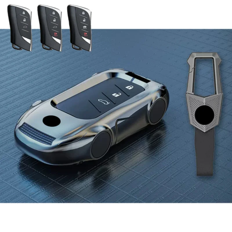 A + سبائك الزنك سيليكون حافظة مفاتيح السيارة لكزس LS ES UX250 ES350 LS350 LC500 #3