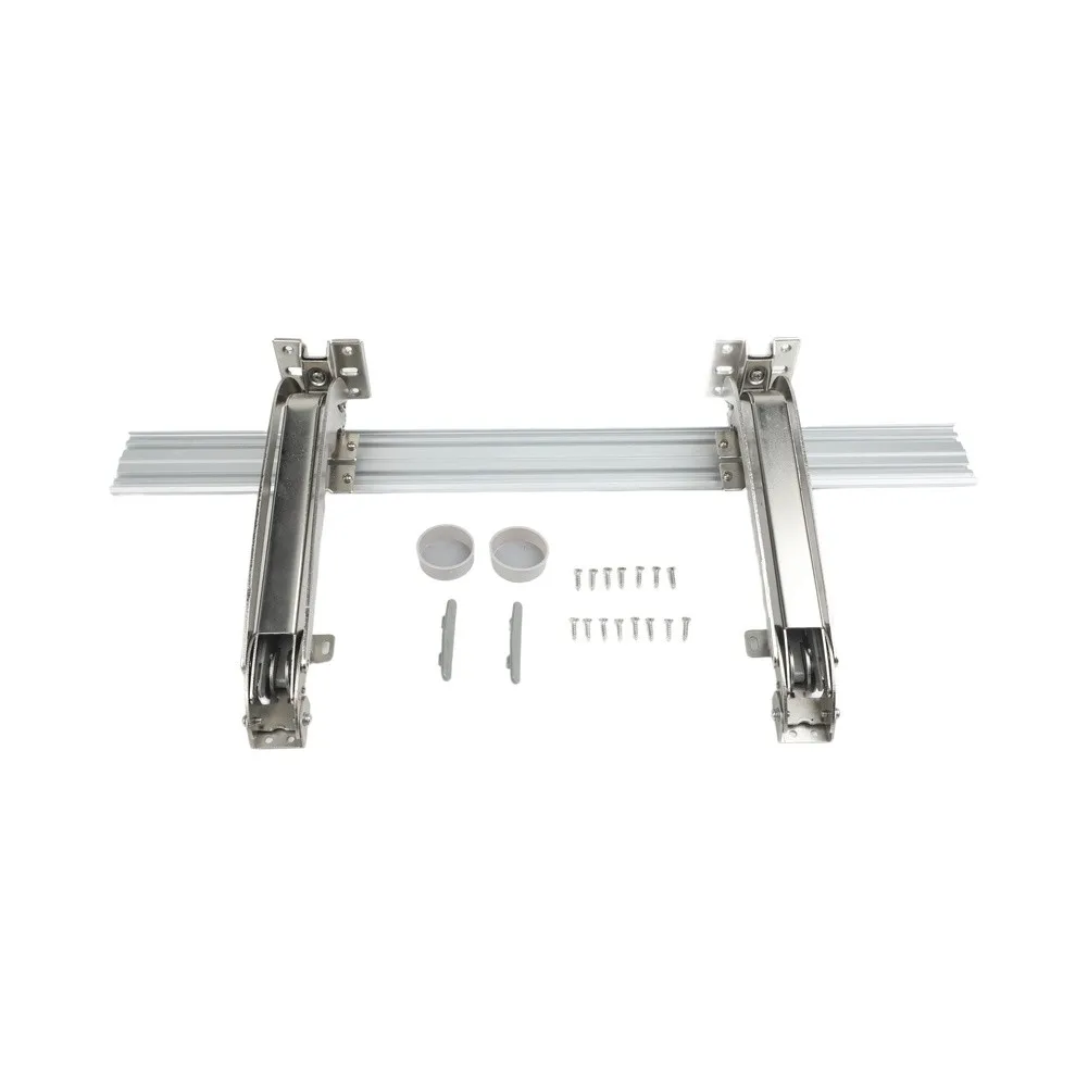 180 Degree Wide Angle Lateral Opening Sliding Door Hinge for Cabinet Applications with Support for 400 to 600mm Wide Doors