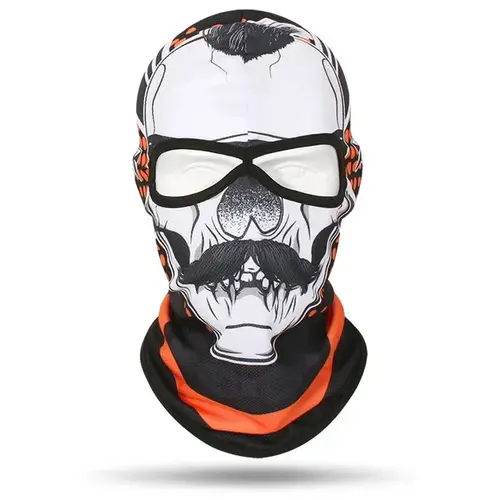 2 Holes Balaclava Skull Full Face Mask Unisex Head Cover Motorcycle Mask Cycling Headgear Hat MTB Bike Bicycle Helmet Liner Caps - Image 9