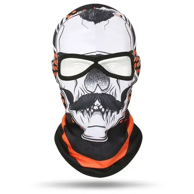 2 Holes Balaclava Skull Full Face Mask Unisex Head Cover Motorcycle Mask Cycling Headgear Hat MTB Bike Bicycle Helmet Liner Caps - Image 9