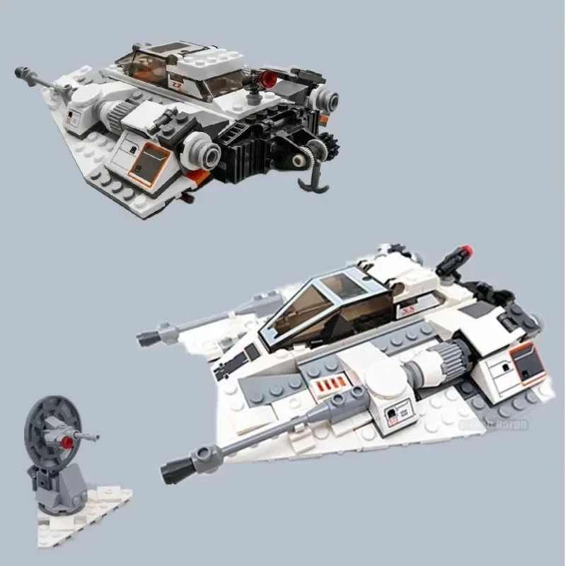 Brand new 309 PCS pack 20th edition spaceship series war snow airship snow plane suitable for building blocks children gift toys